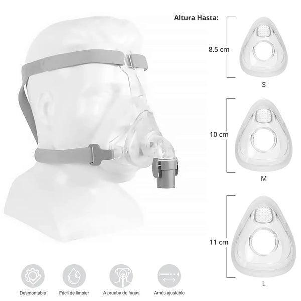 Mascara CPAP Oronasal YF-01 Talla M-2