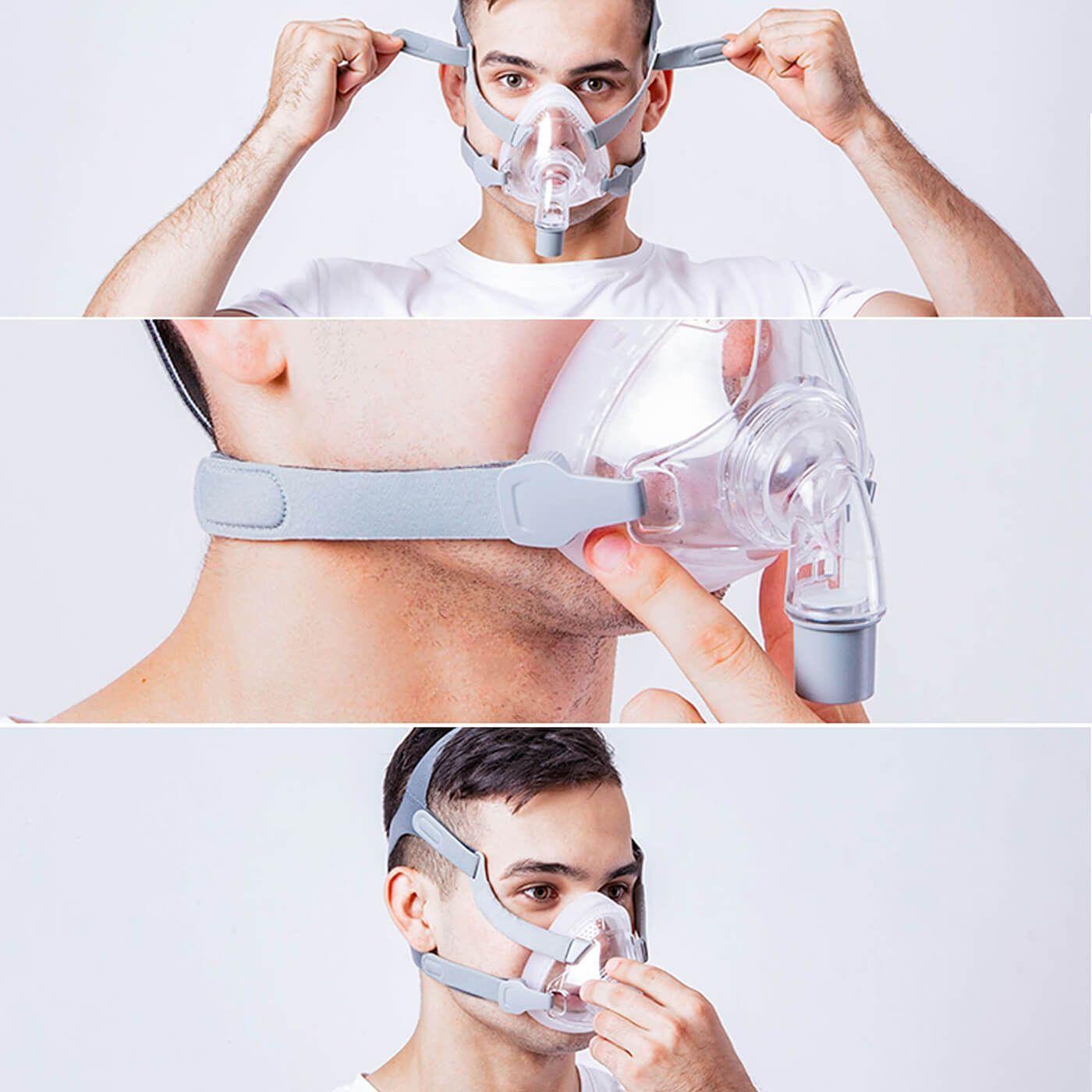 Máscara Cpap Oronasal F5A BMC 3 Tallas-3