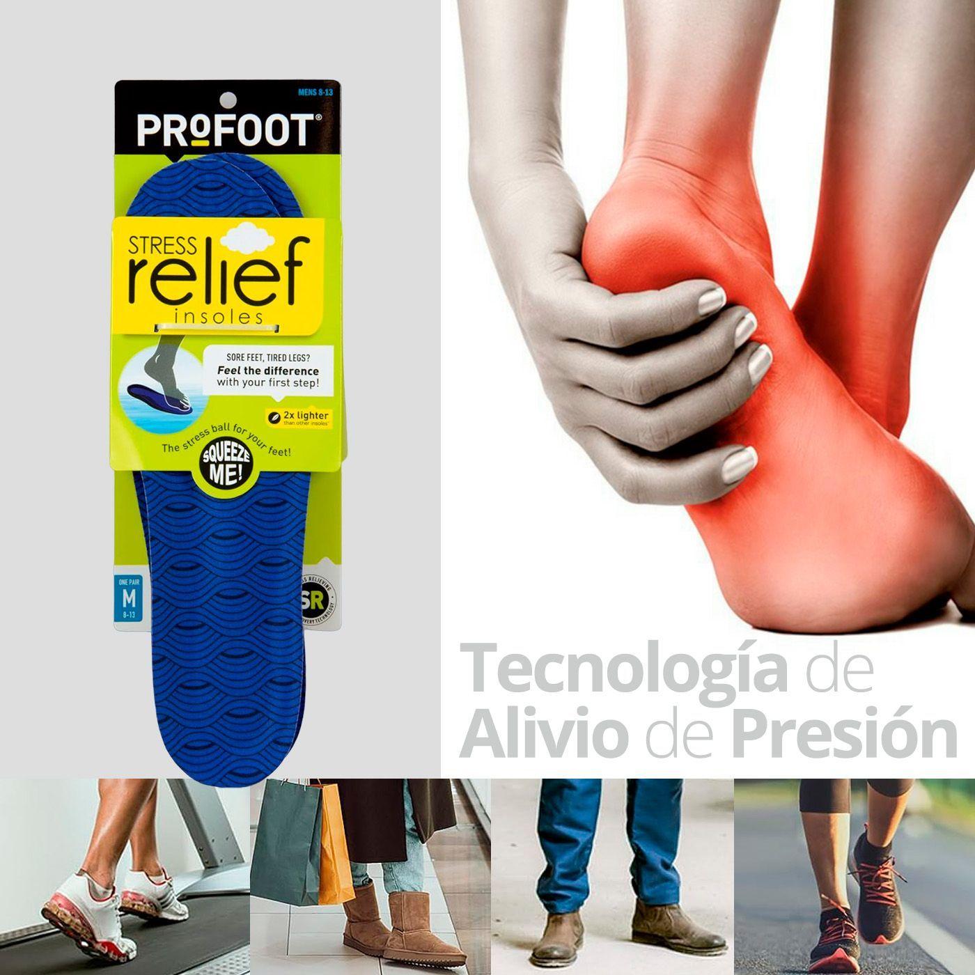 Plantillas Ortopédicas Recortable para Aliviar el Estrés Hombre -4