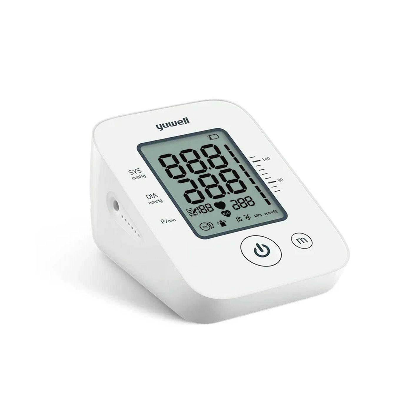 Toma Presión Digital de Brazo Yuwell YE660D con Voz + Bzte Adulto y Pediátrico-1