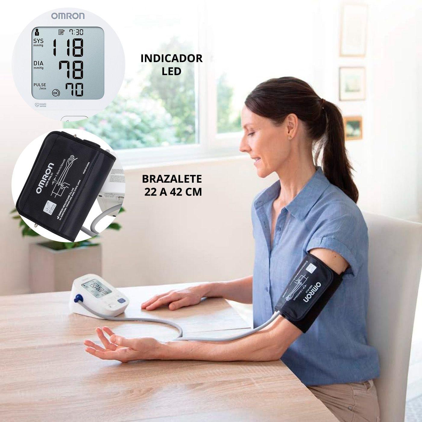 Toma Presión Digital de Brazo Omron HEM-7154 + Bzte Adulto y Pediátrico + Adaptador Eléctrico-3