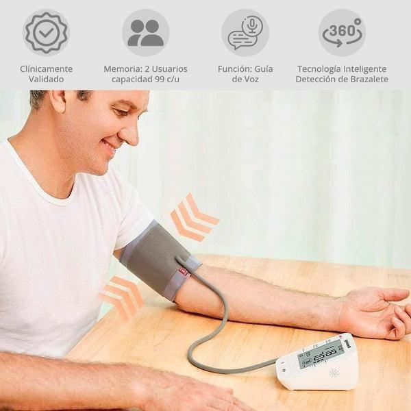 Toma Presión Tensiómetro 100 Mem Voz Español Pilas Eléctrico-2