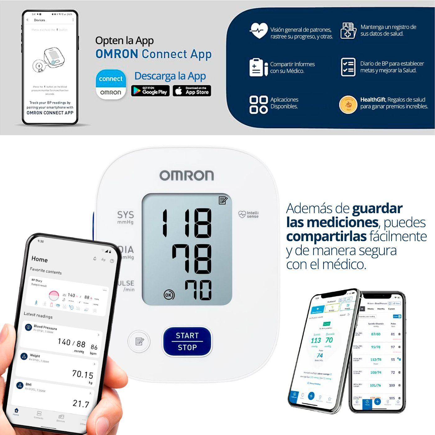 Toma Presión Digital Omron HEM-7142-3