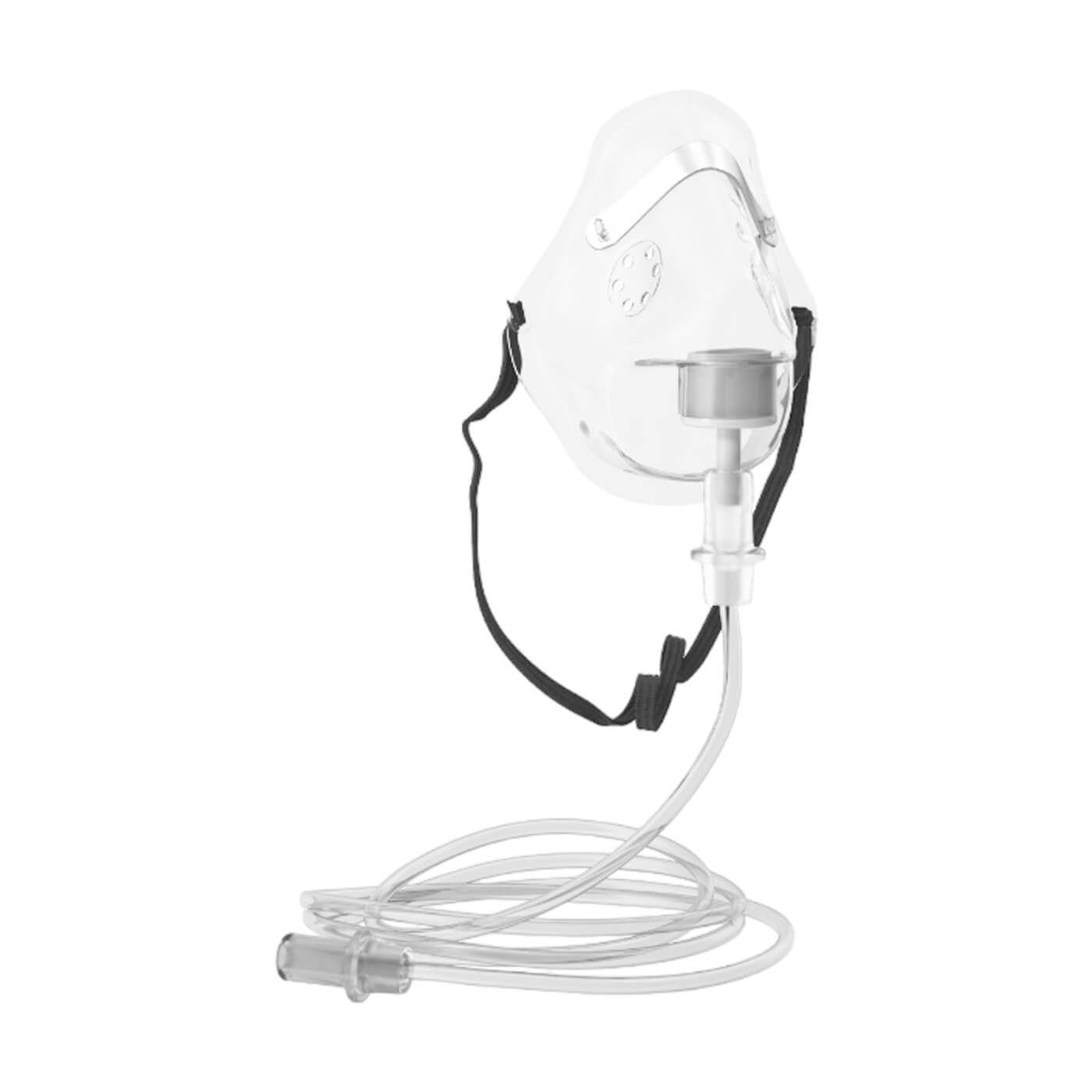 Mascarilla Oxigeno Adulto Alargada Con Tubo 2.1m -0