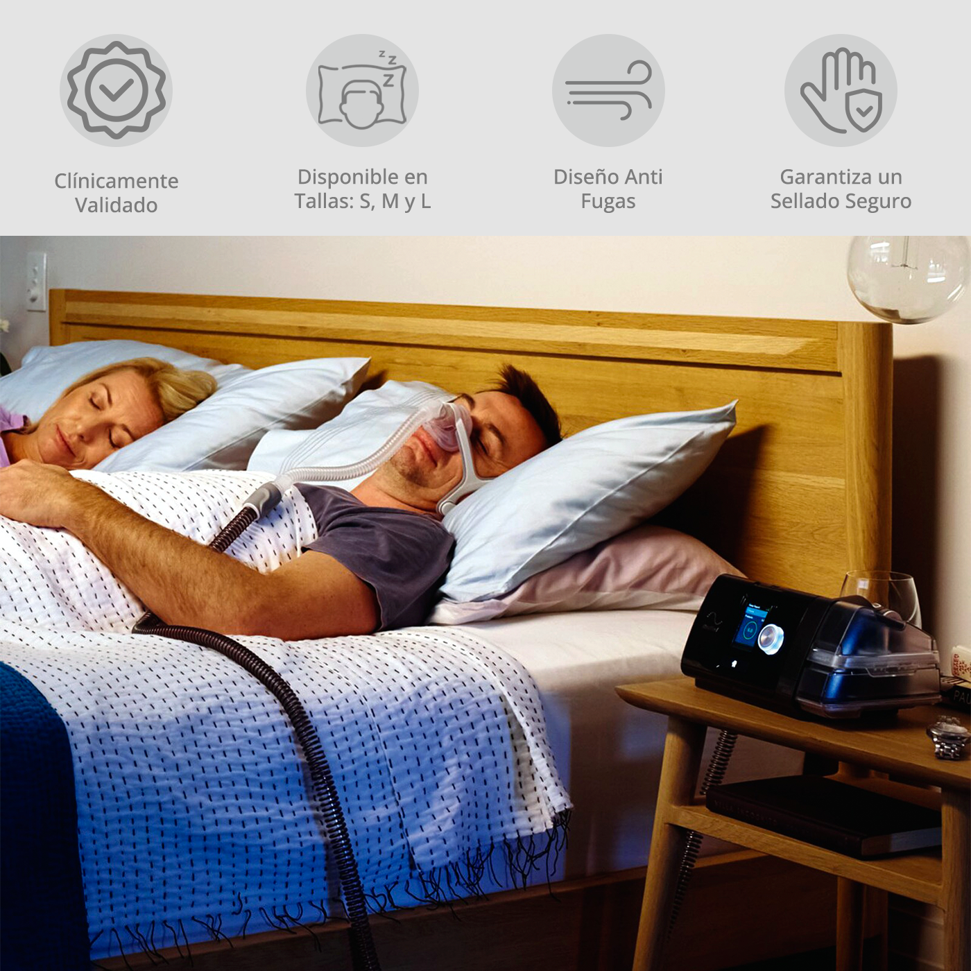 Máscara Cpap Nasal AirFit N20 Resmed-3