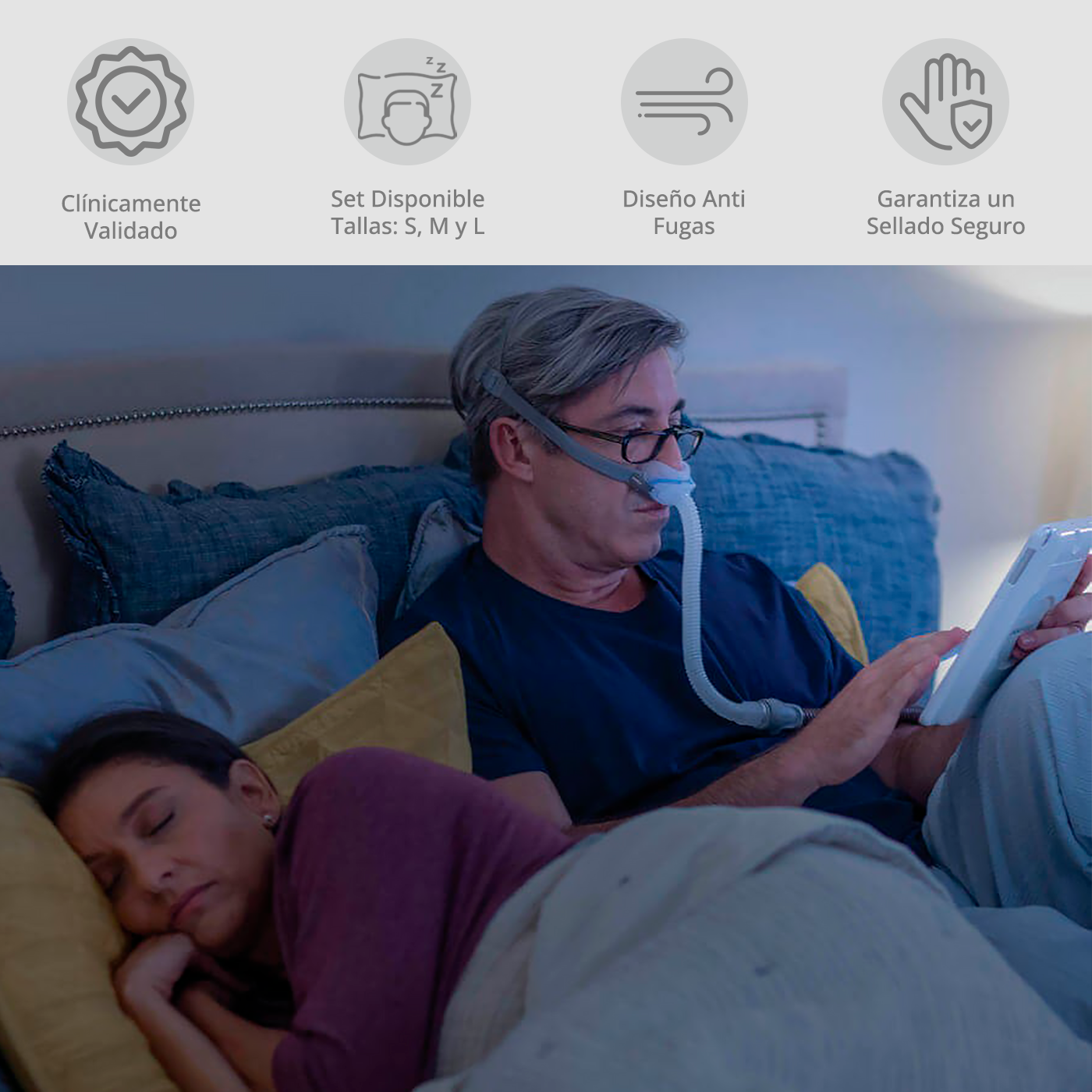 Máscara Cpap Nasal AirFit N30 Resmed-2
