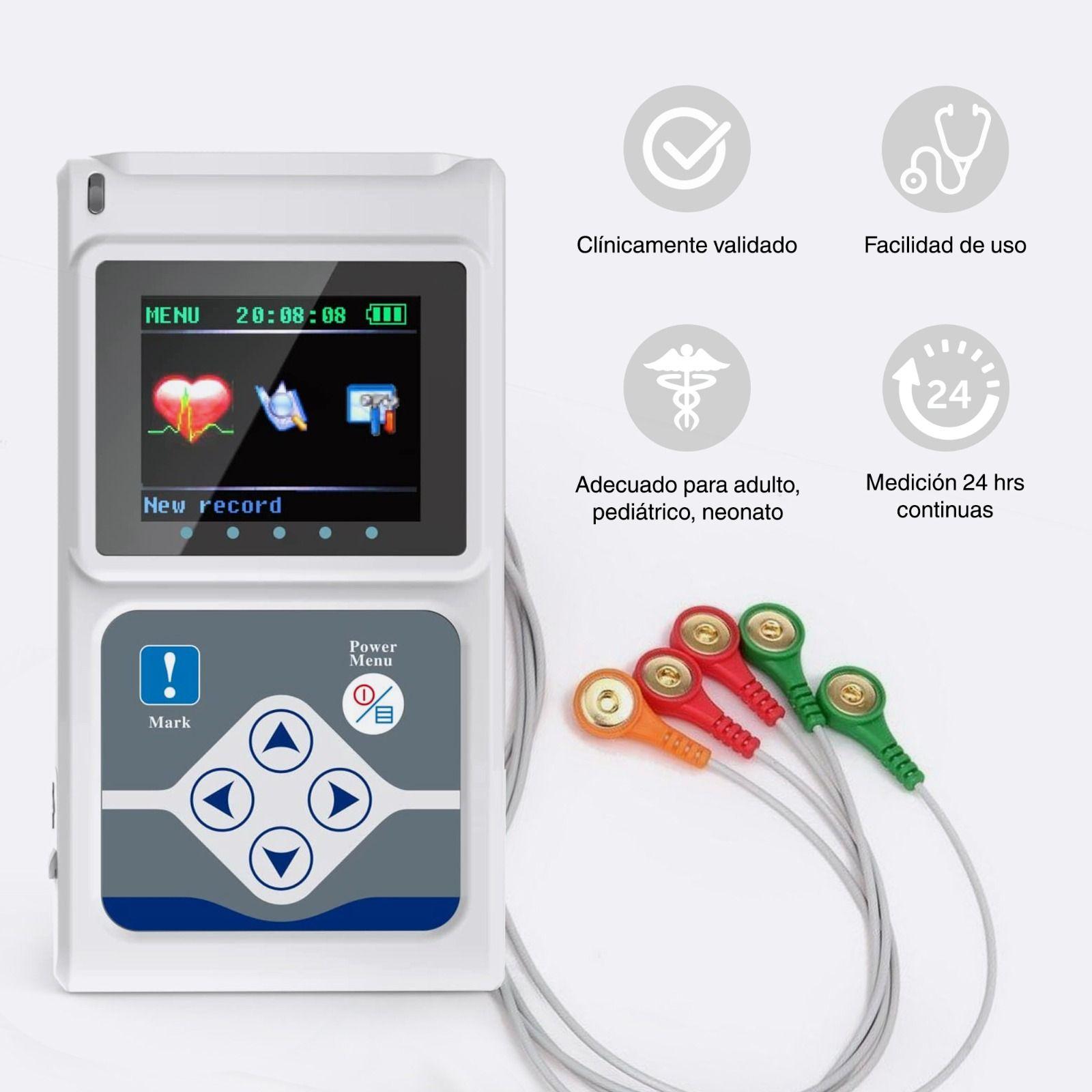 Holter Ecg Contec Tlc9803 De 3 Canales -1