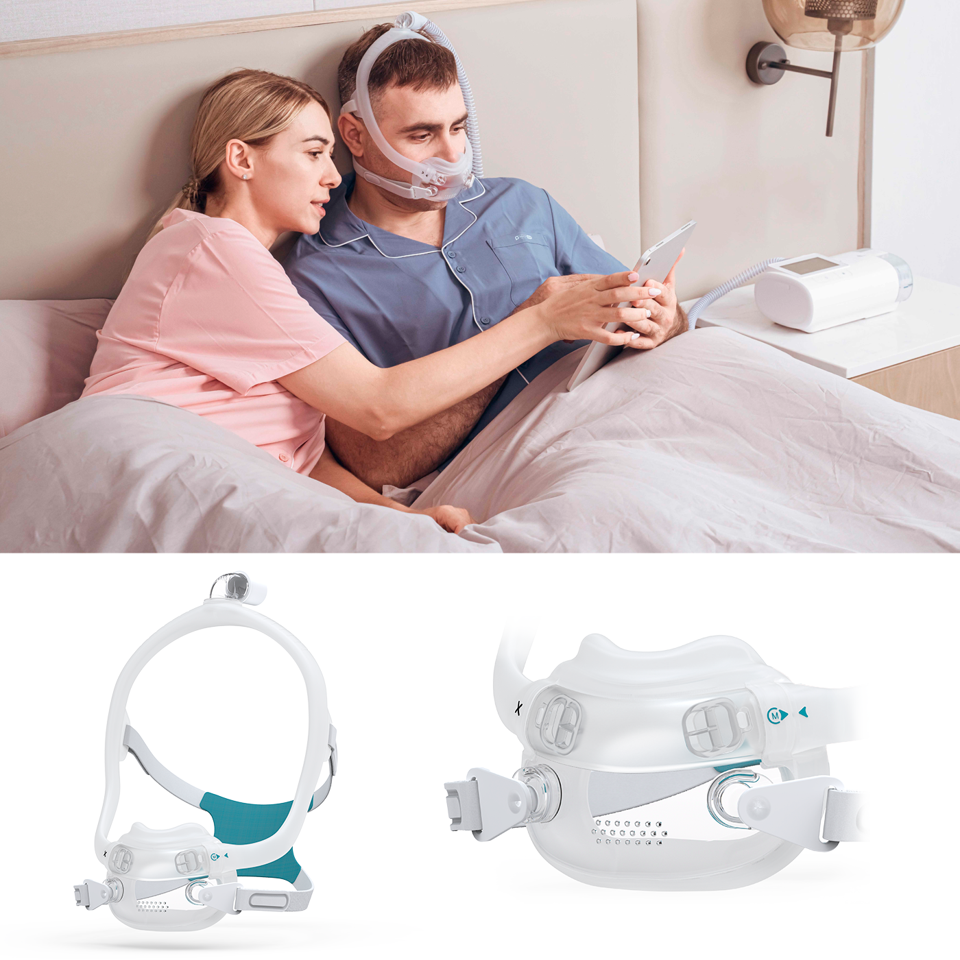 Máscara Cpap Oronasal F6S BMC-2