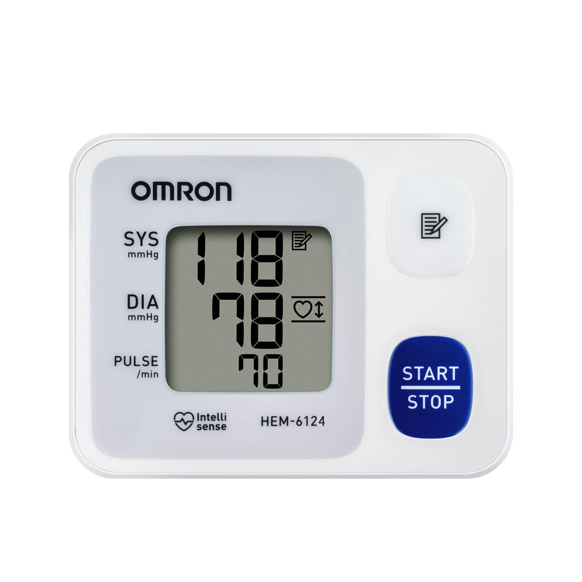 Toma Presión Digital de Muñeca Omron HEM-6124-1