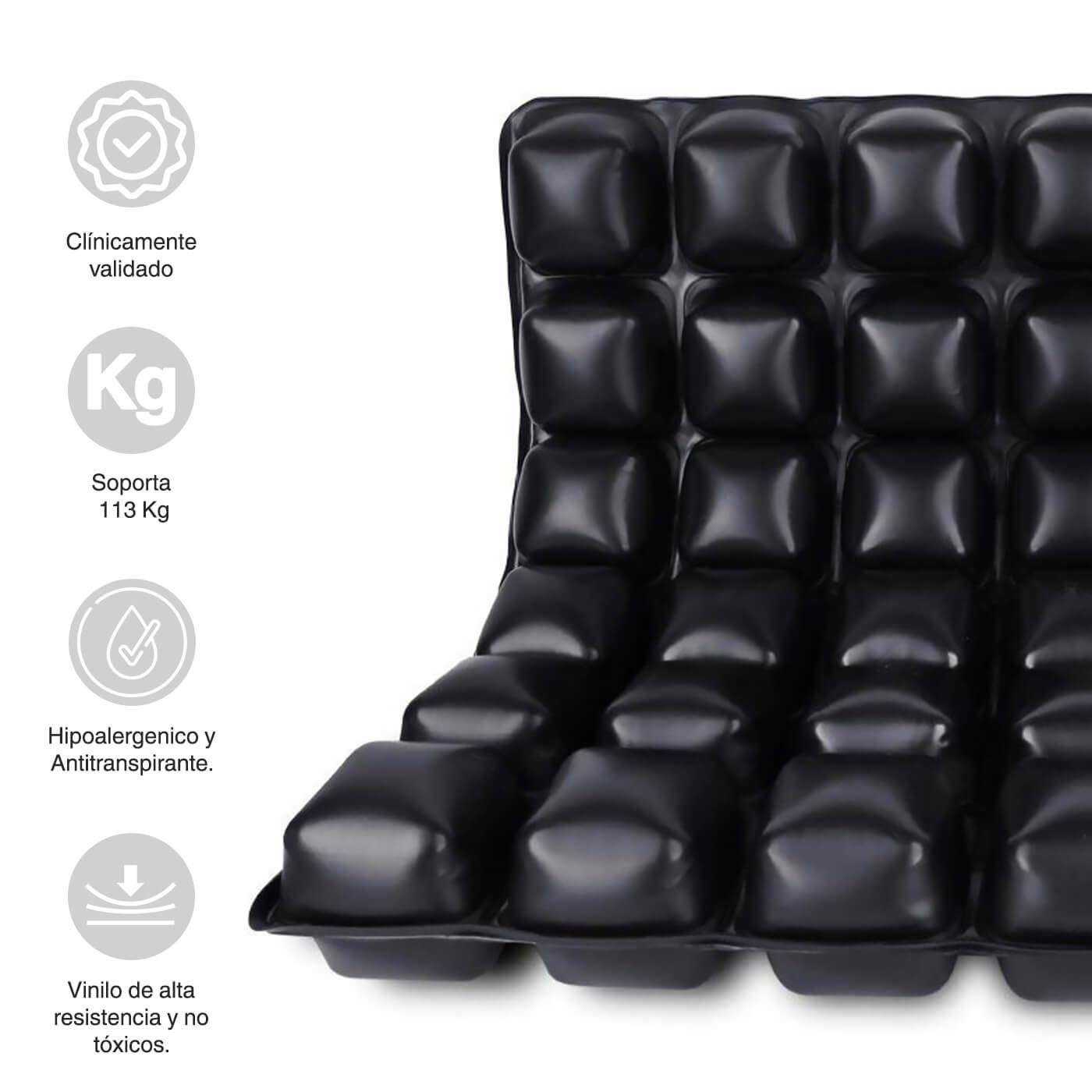 Cojín Antiescaras Inflable Celda Aire Hasta 113kg-2