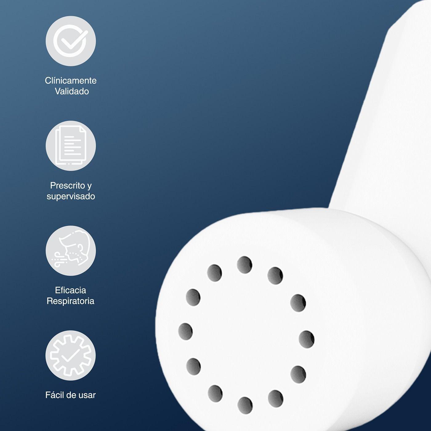 Válvula Flutter Vibratoria Eliminador Secreciones-3