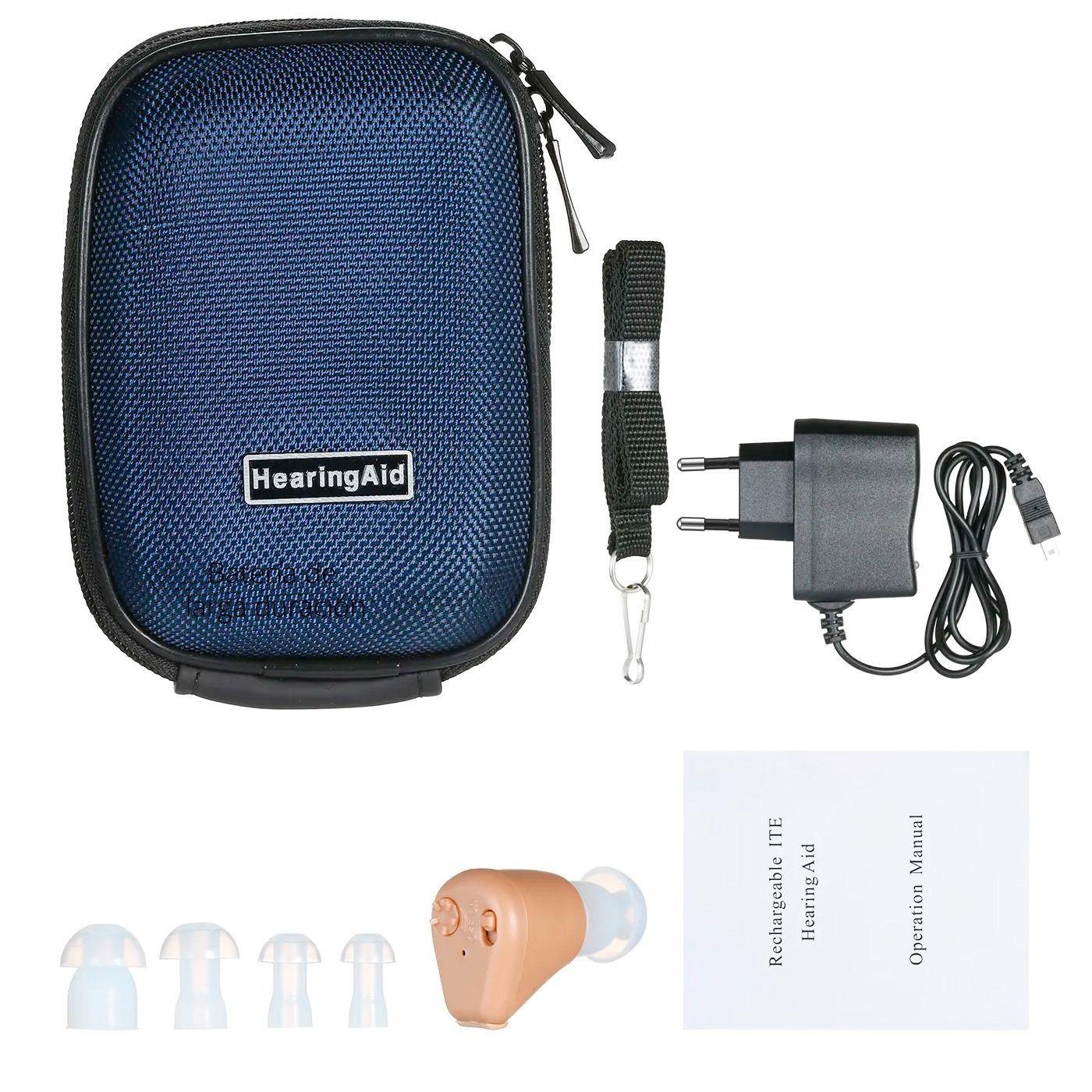 Audífono Mini para Sordos Recargables Ortopédico-1