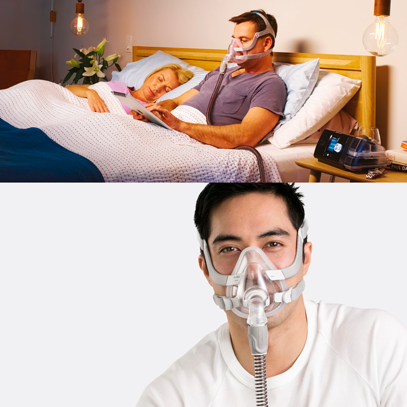 Máscara Cpap Oronasal AirFit F20 Resmed-4