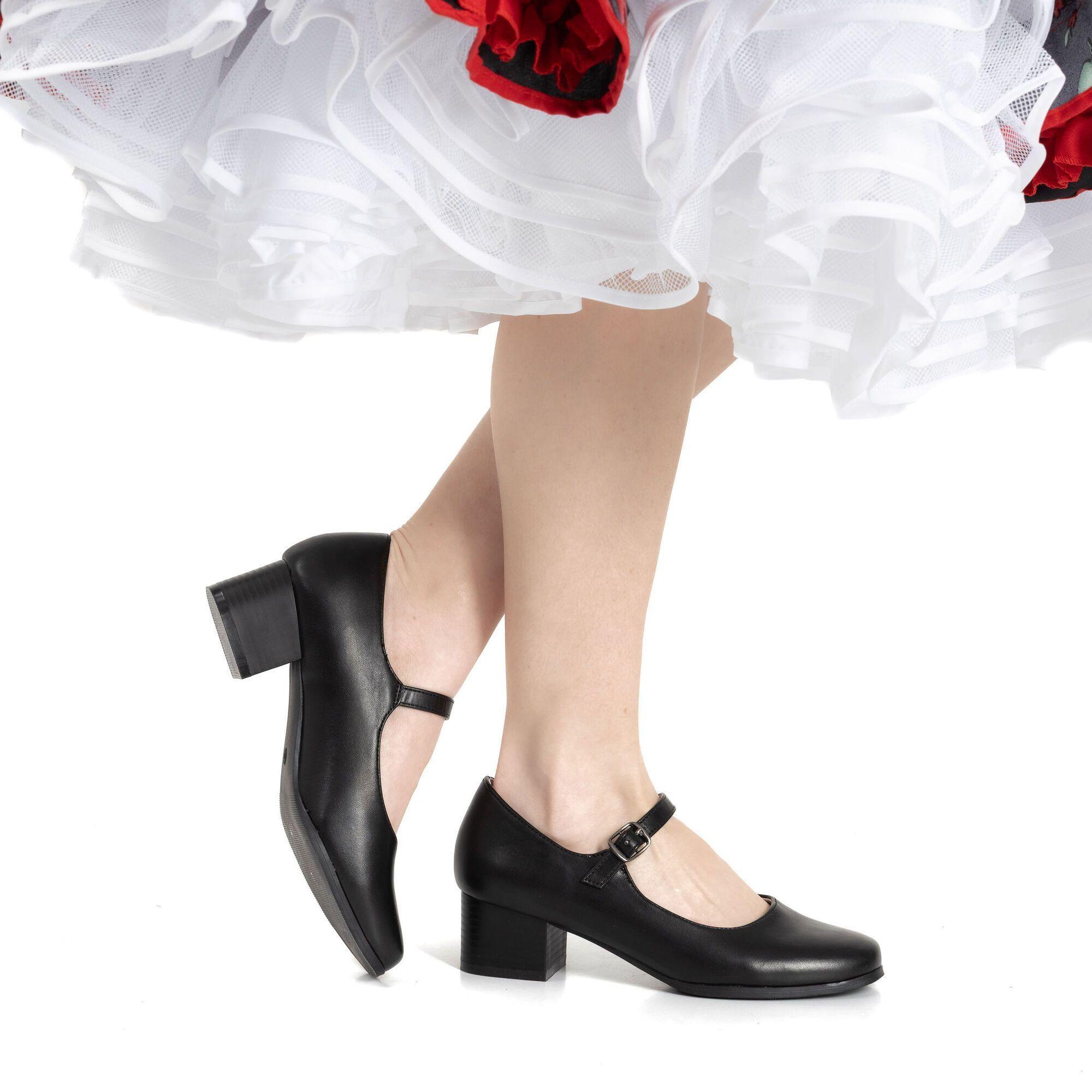 Zapatos De China Huasa - Competencia Mujer Y Niñas T: 36-41-4