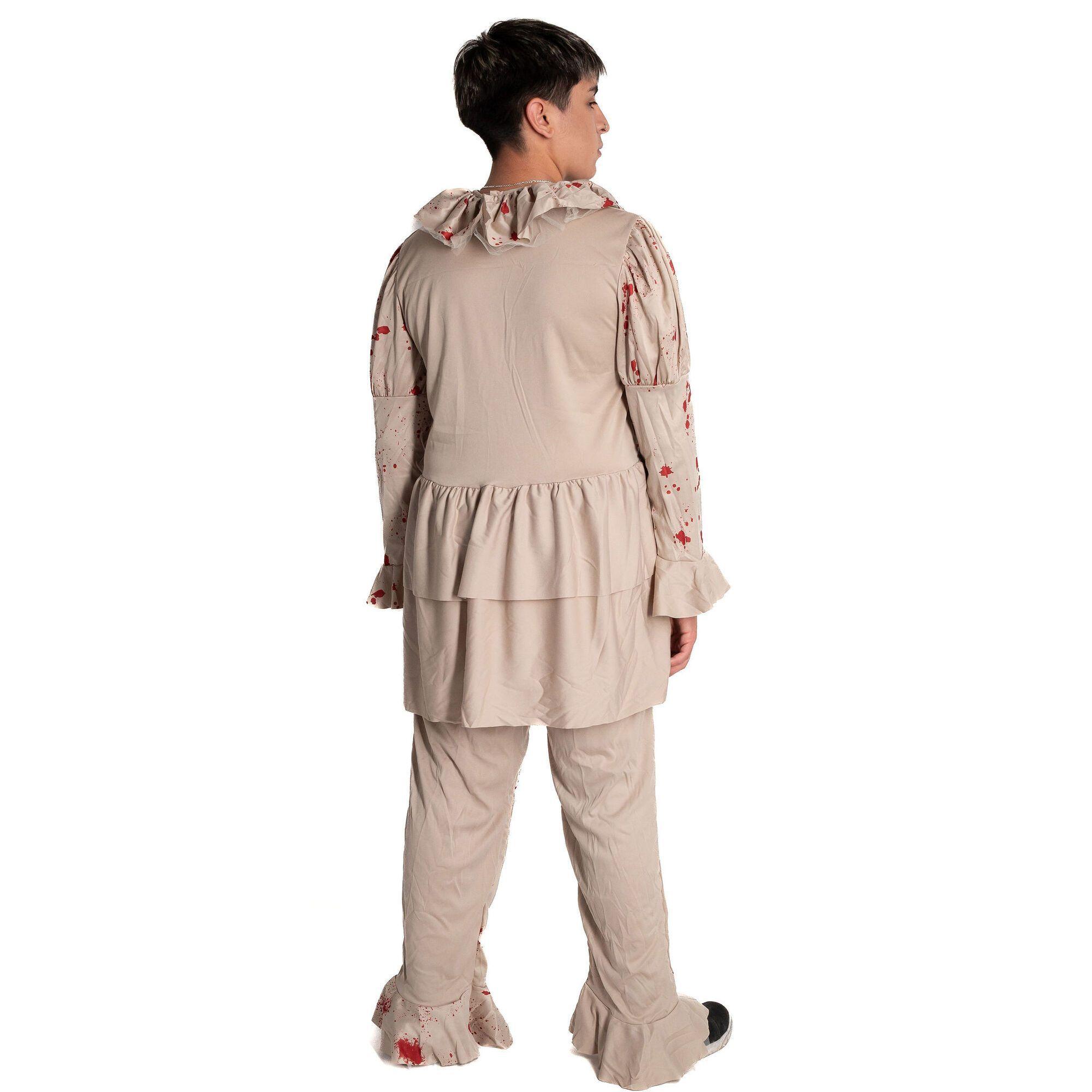 Disfraz De Payaso It Pennywise Halloween Adultos-1