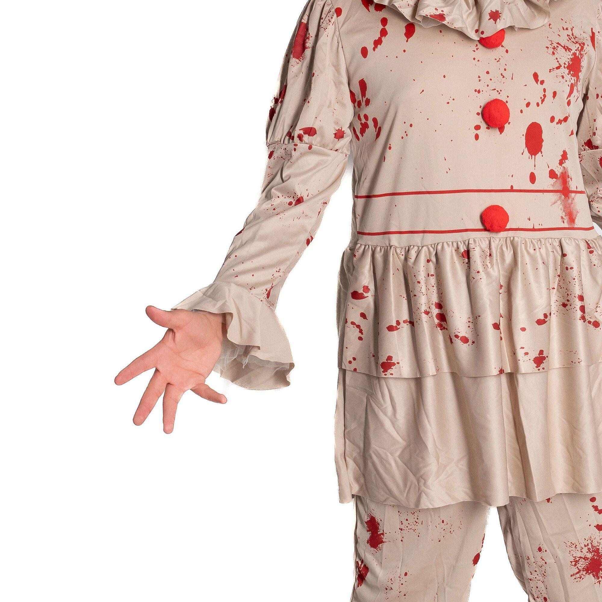 Disfraz De Payaso It Pennywise Halloween Adultos-2