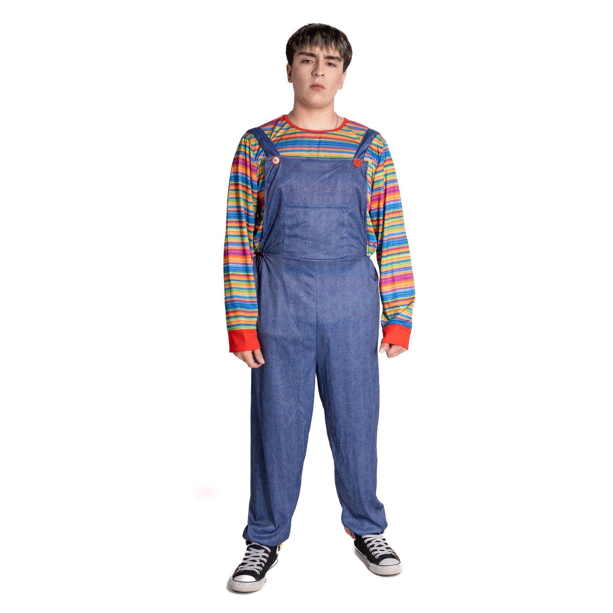 Disfraz Hombre Chucky Adulto - Niño Halloween-0