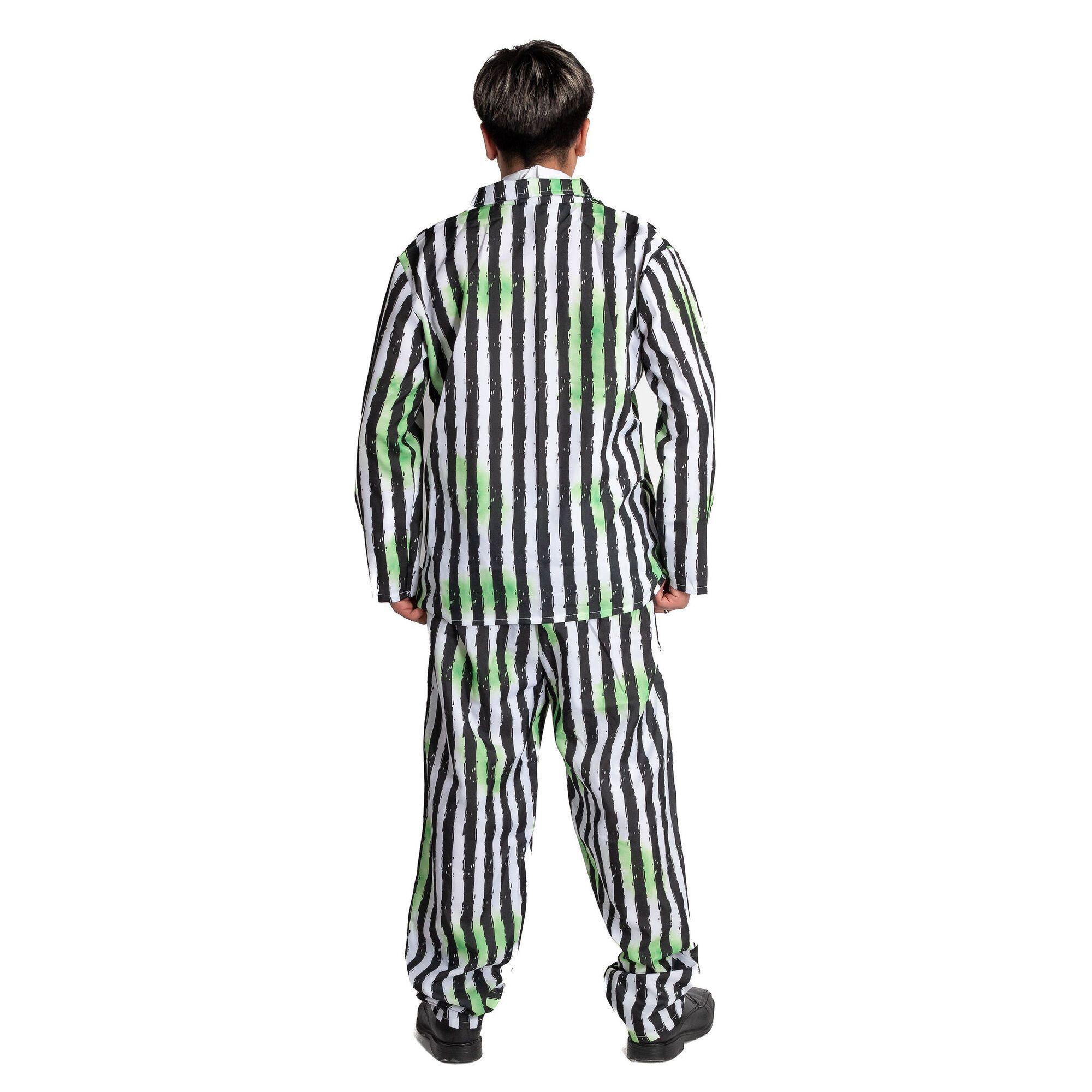 Disfraz Beetlejuice Halloween Adultos Y Niños-1