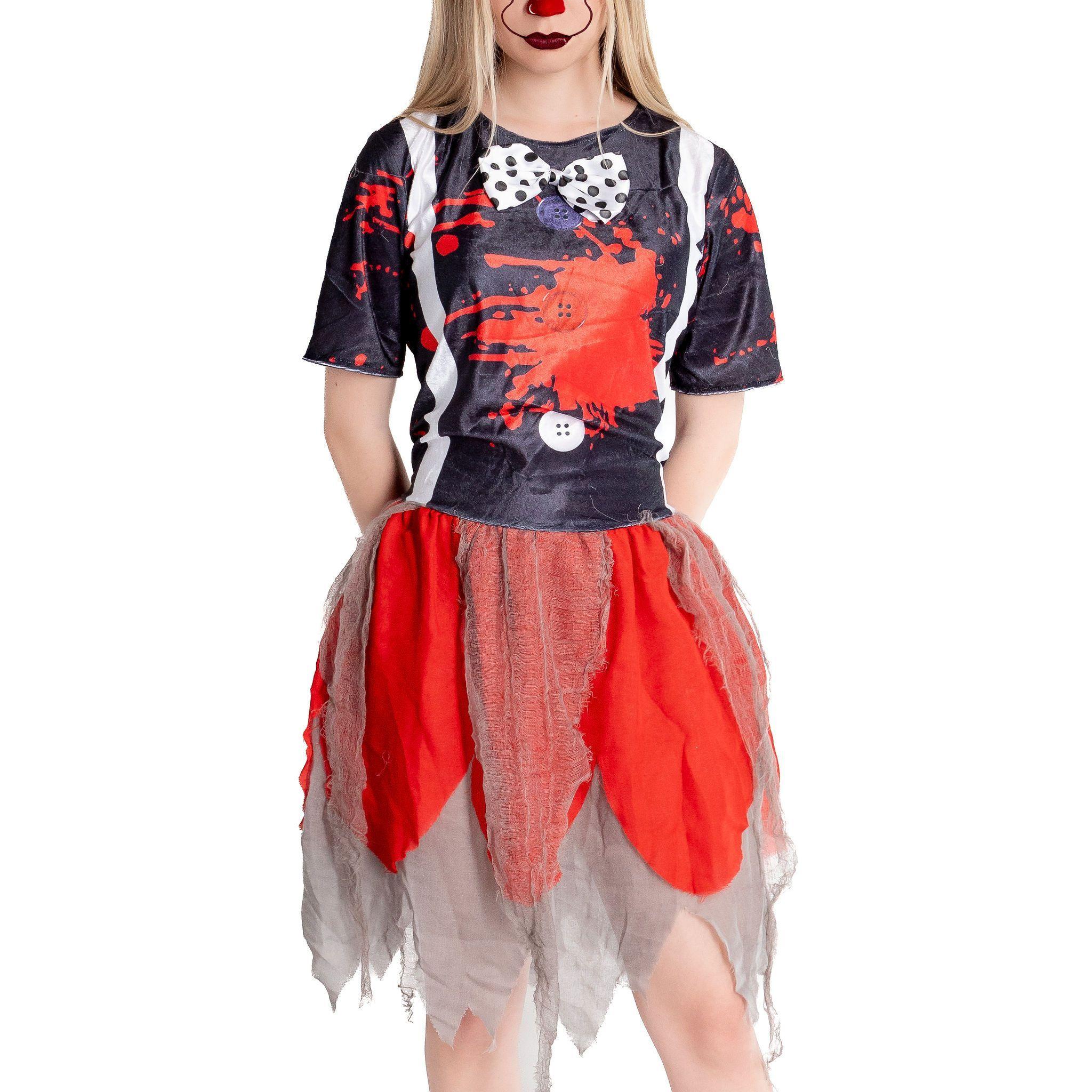 Disfraz Mujer Adulta - Halloween - Payasa Asesina-1