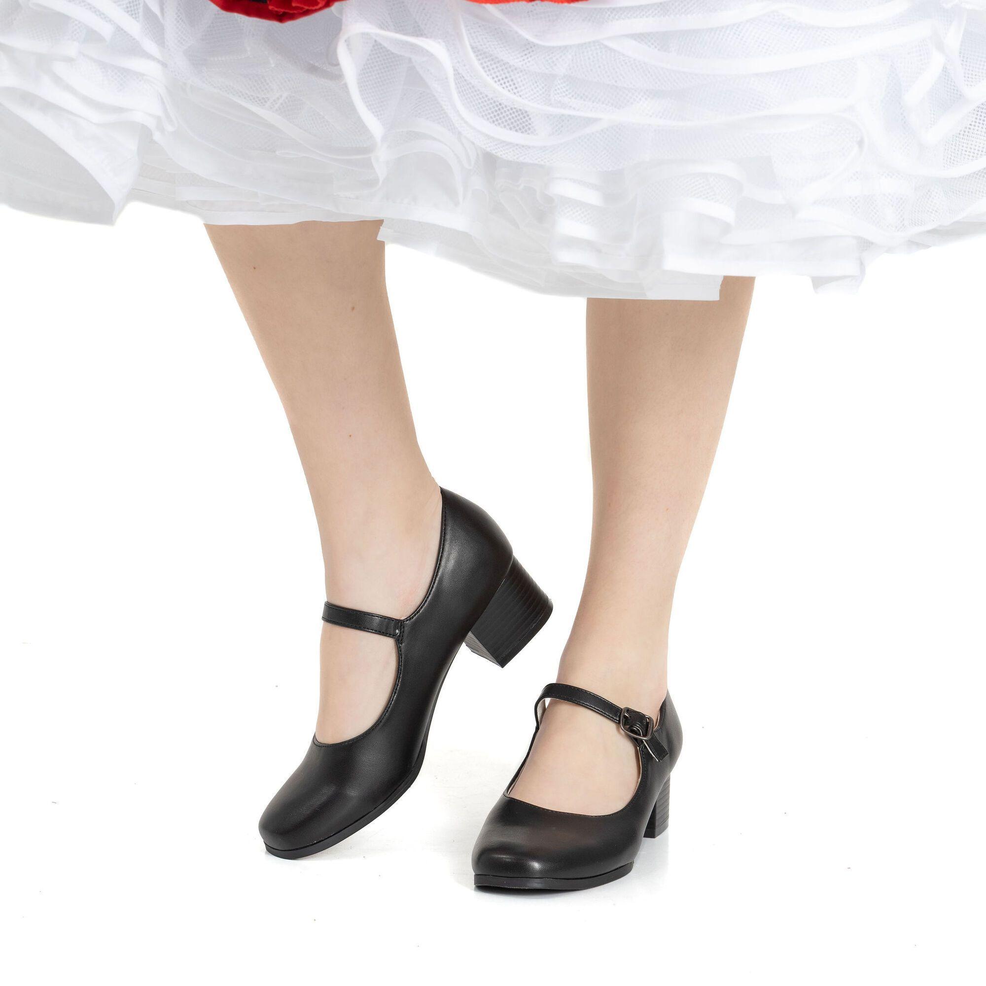 Zapato De Cueca Mujer Calidad Premium - Huasa Talla 36 A 41-0