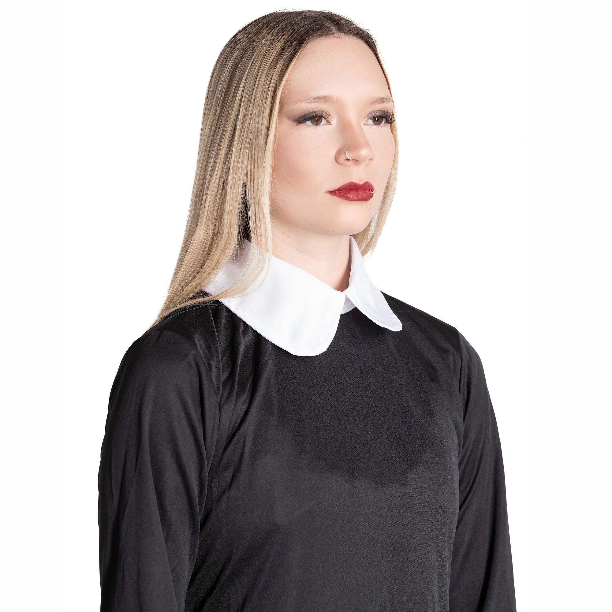 Disfraz De Merlina Para Halloween Para Niñas Y Mujer-3