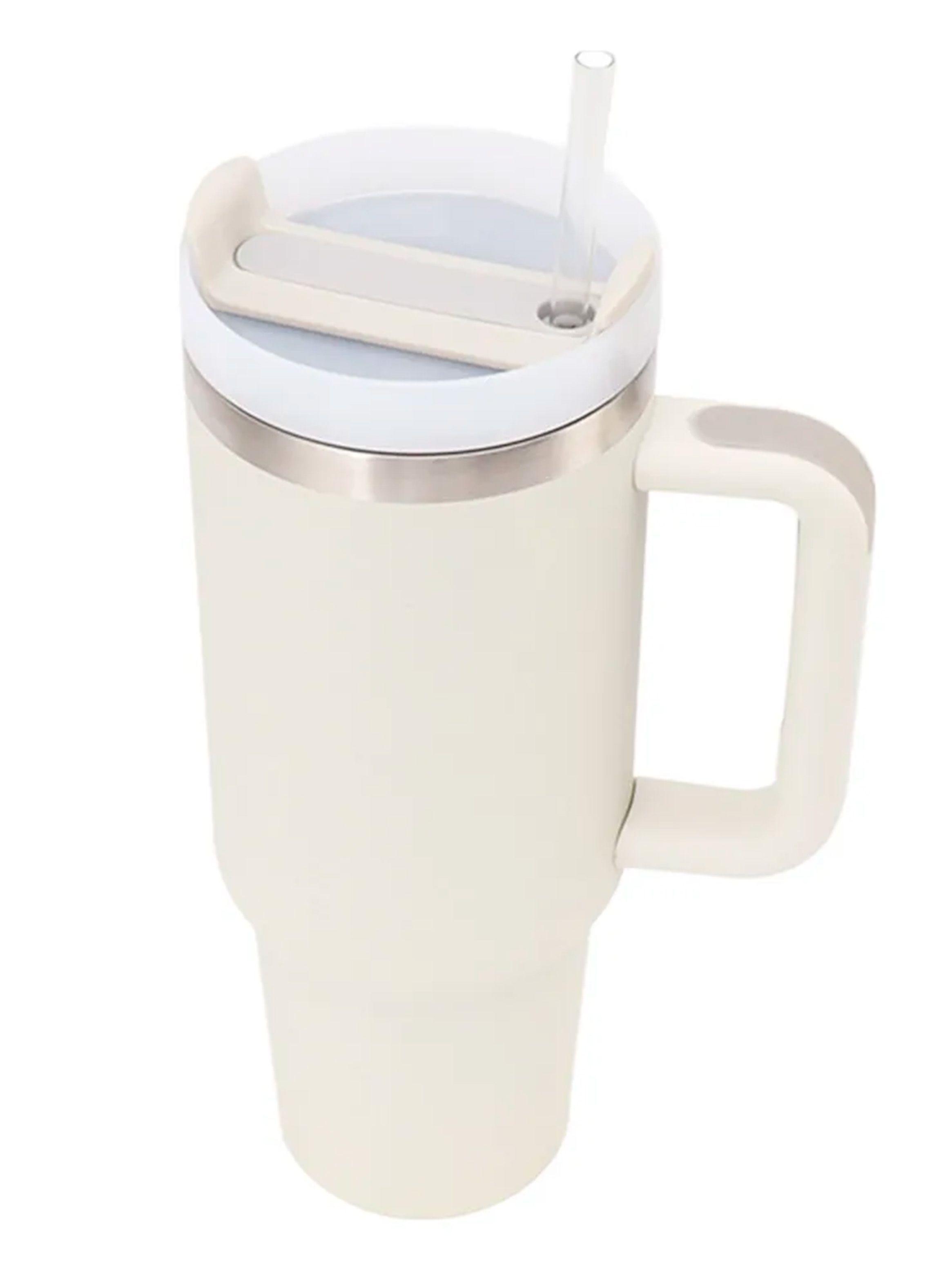 Vaso Termico flower 1 2 Litros Acero Inoxidable con Bombilla-2
