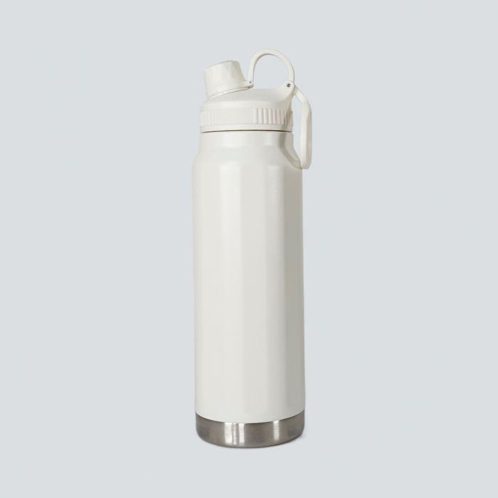 Botella Termica crema Acero Inox 800ml-1