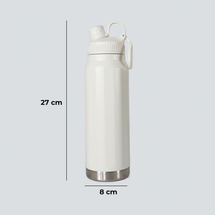 Botella Termica crema Acero Inox 800ml-2