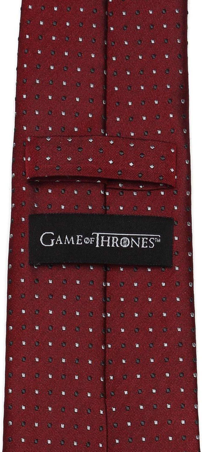 corbata game of thrones emblema del dragon Targaryen de Cufflinksroja-3