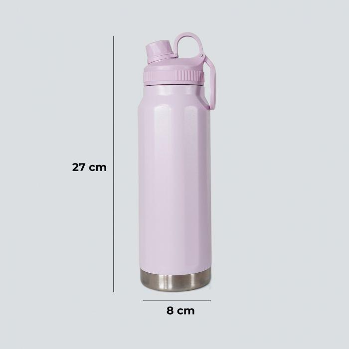 Botella Termica rosada Acero Inox 800ml-1