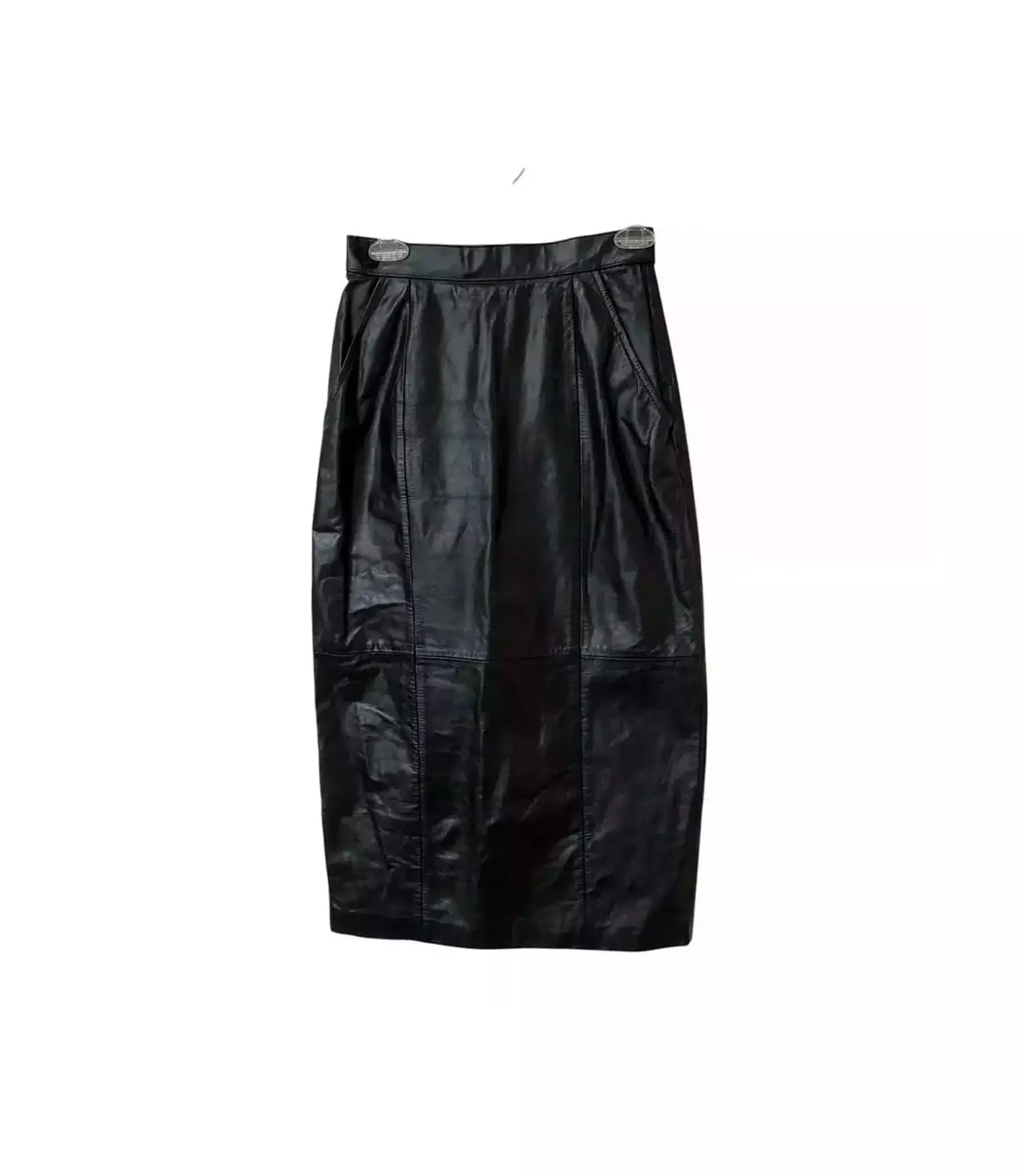 Falda Lapiz Vintage Mujer Talla S Estilo Elegante con Abertura-2