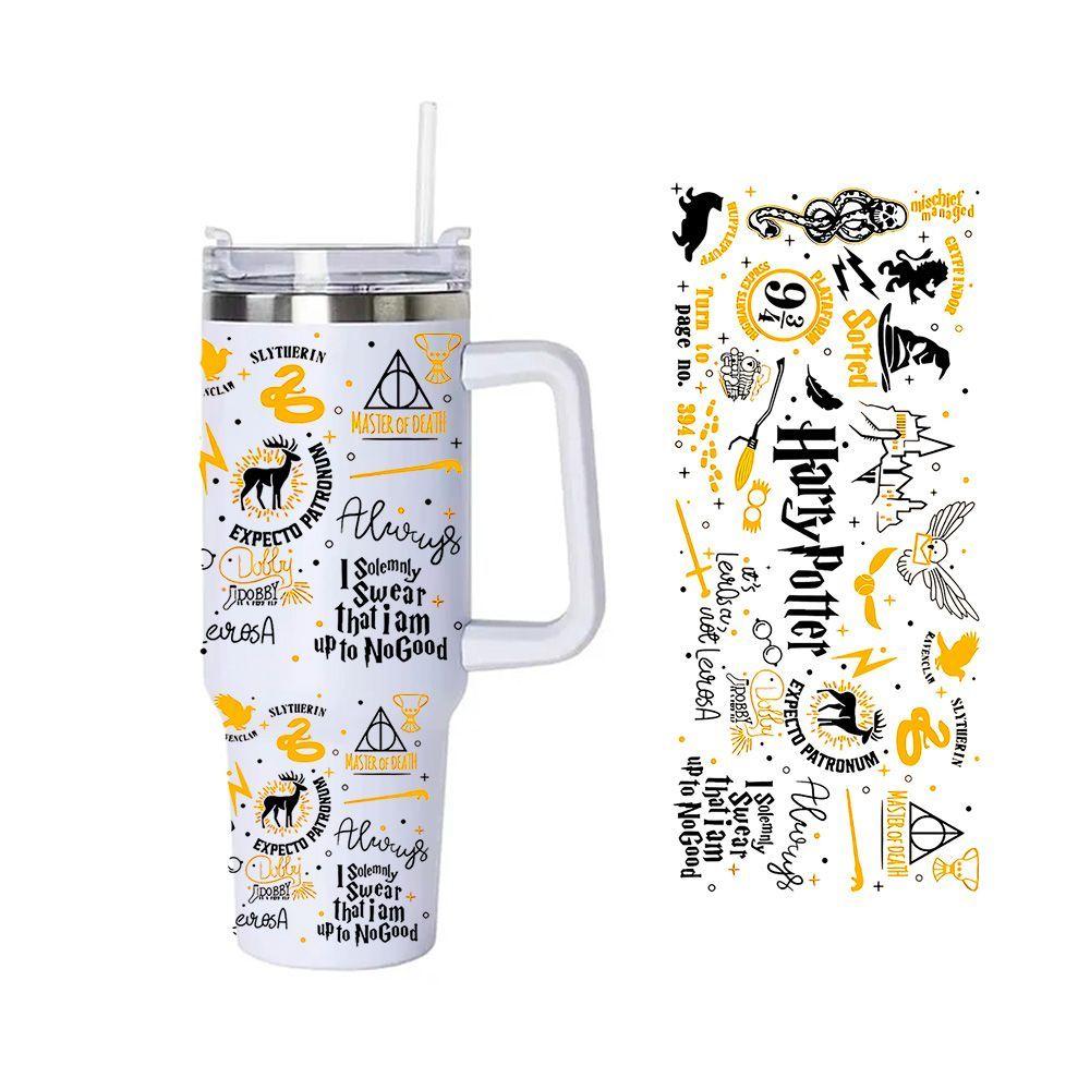 Vaso Termico Harry Potter 1 2 Litros Acero Inoxidable con Bombilla modelo 2-0
