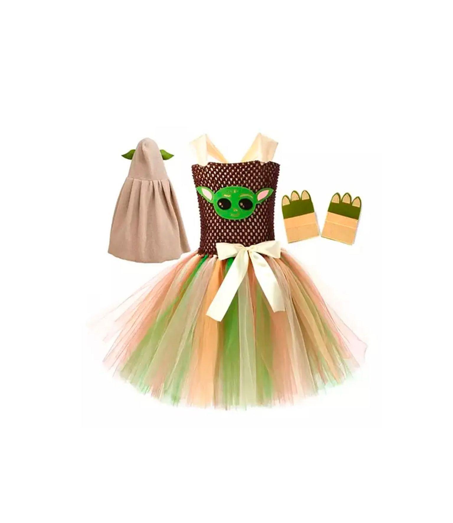 disfraz grogu yoda talla 10 y 12-4