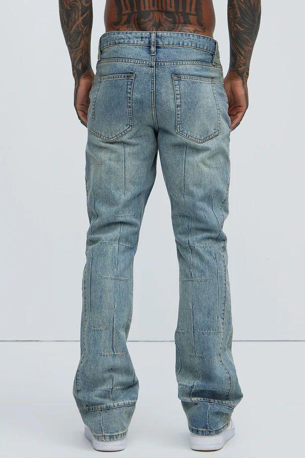 Jeans Fashion Nova Jones Distressed Vintage Slim Light Blue-4
