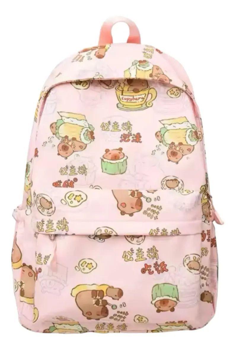 Mochila Para Estudiantes De Capibara-0