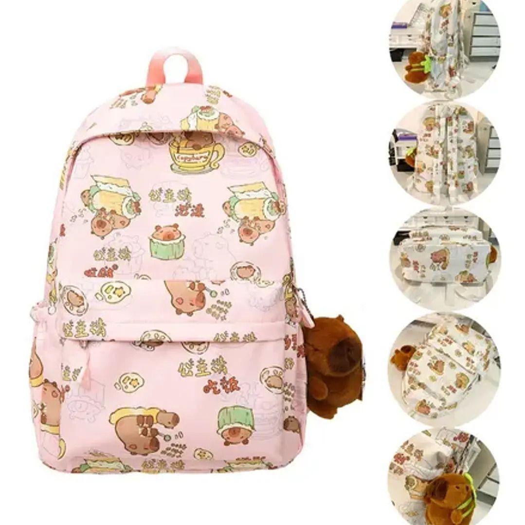 Mochila Para Estudiantes De Capibara-1