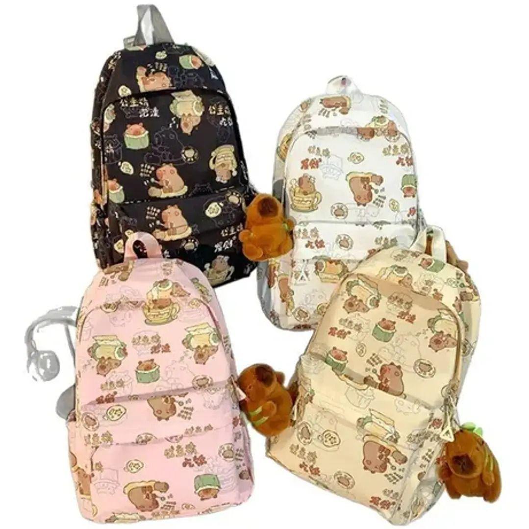 Mochila Para Estudiantes De Capibara-2