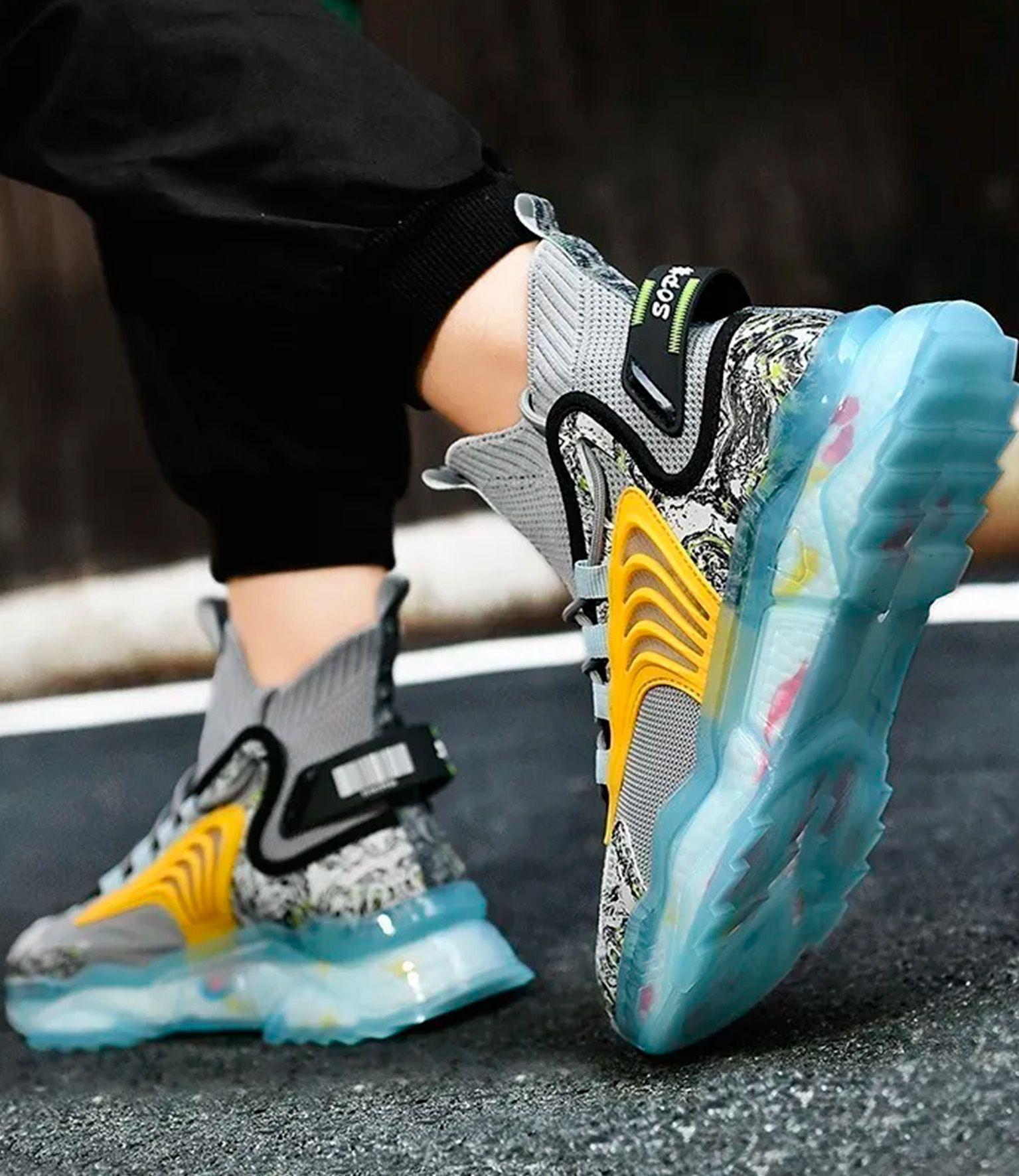 Zapatillas Deportivas Urbanas Hombre Dise o Moderno y Transpirable-2