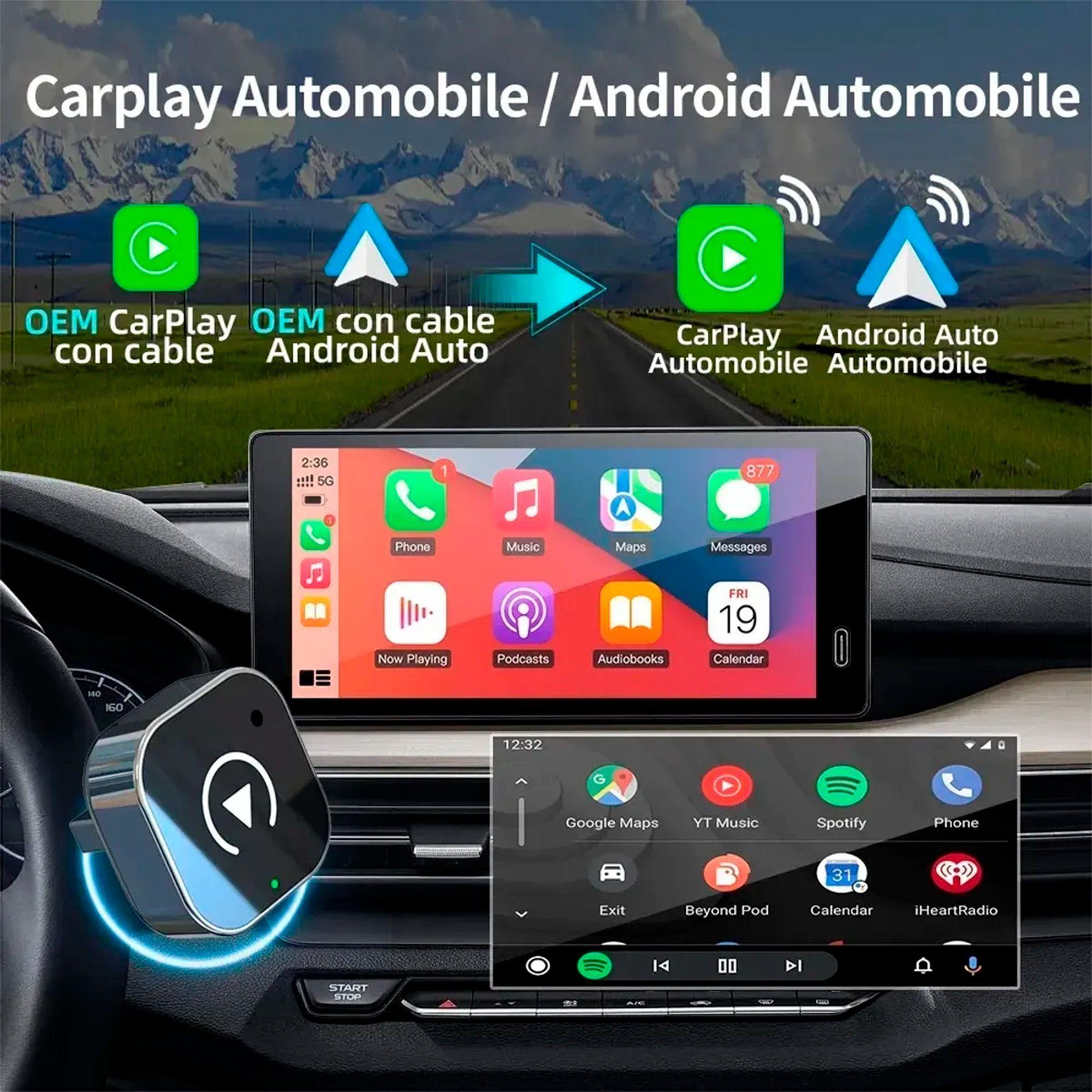Car play android Conexion WiFi Y Bluetooth Plug Y Play-3