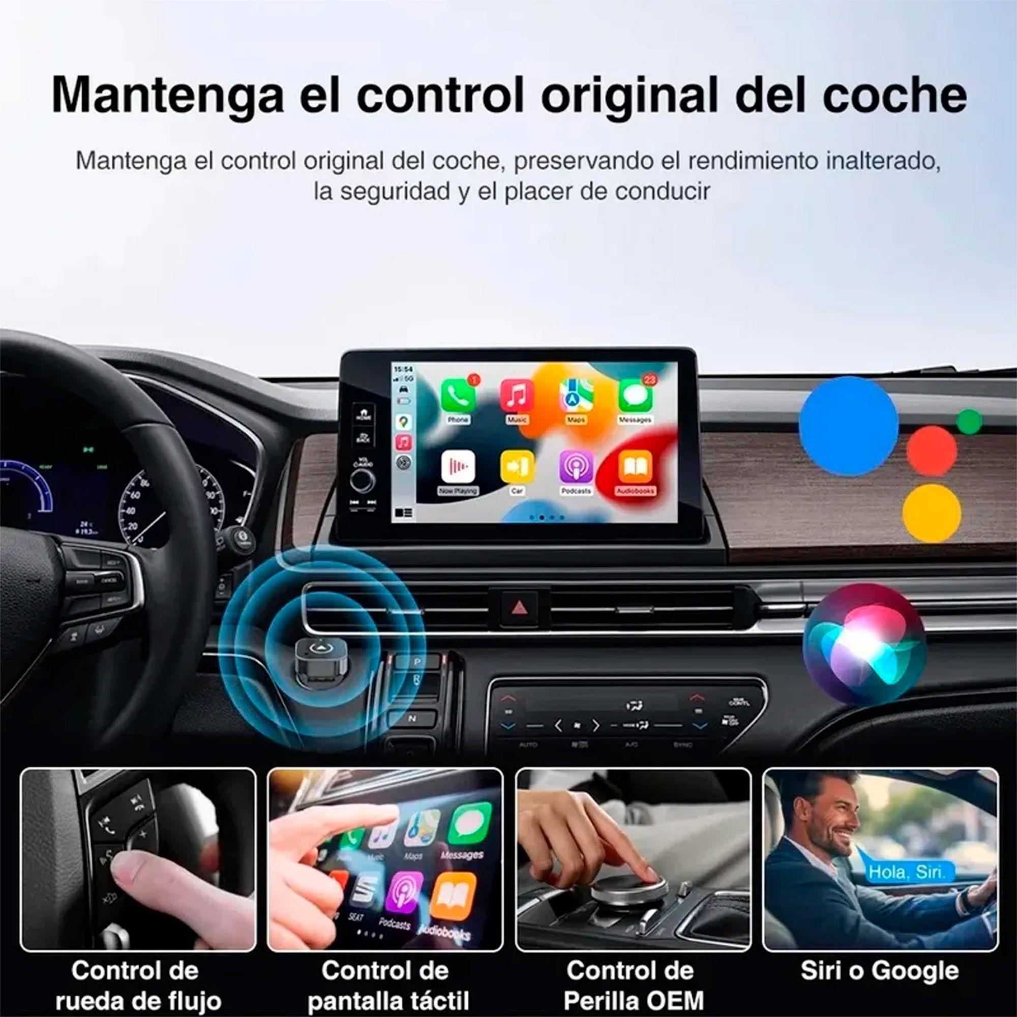 Car play android Conexion WiFi Y Bluetooth Plug Y Play-7