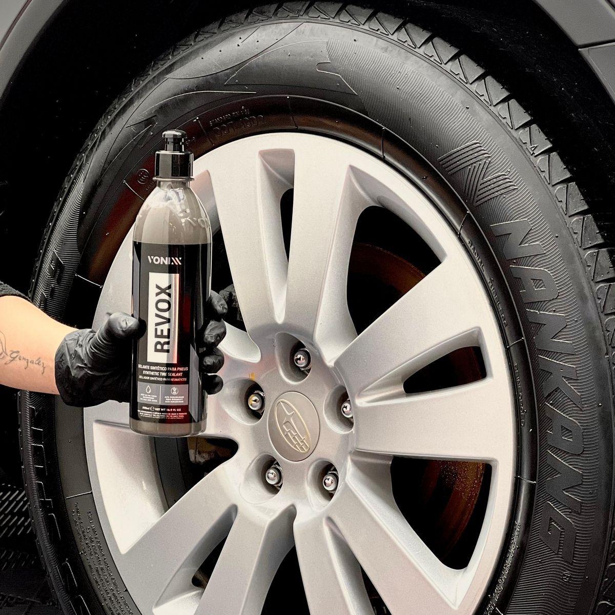 REVOX -  Renovador y Sellador para neumaticos efecto humedo - 500ml-2