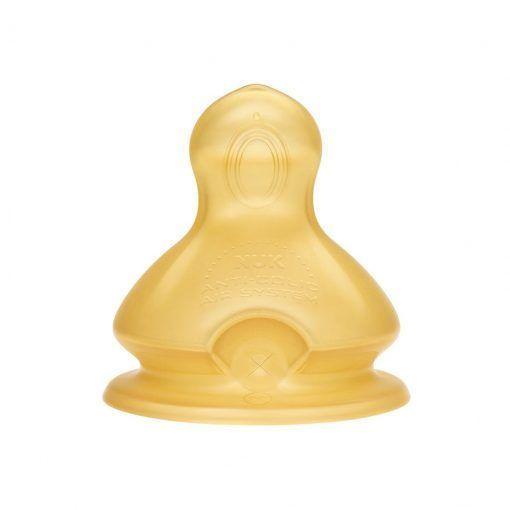 Tetina de látex etapa 2 (6-18m) talla M First Choice+ Nuk-1