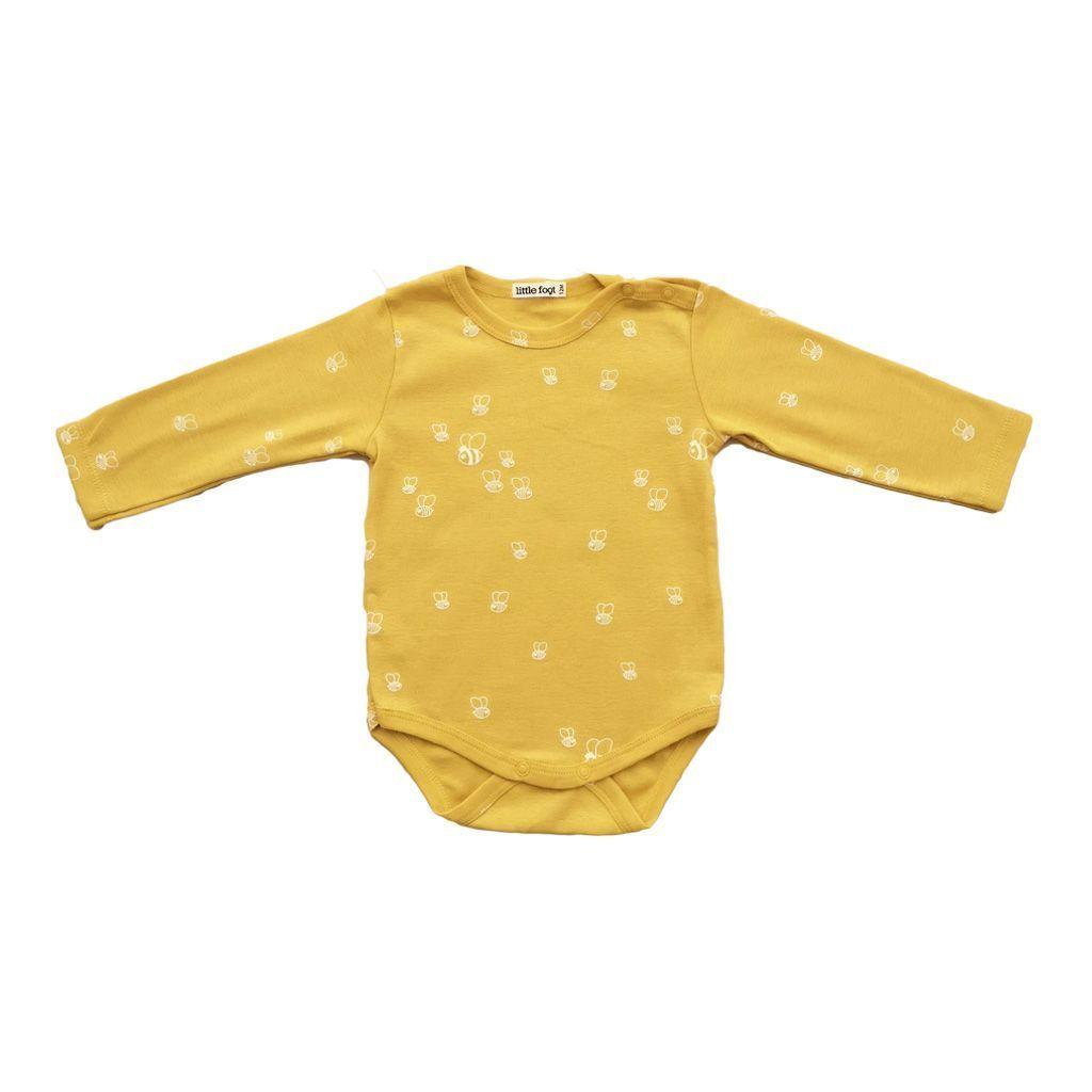 Set 3 bodys estampados de huerta niña-1