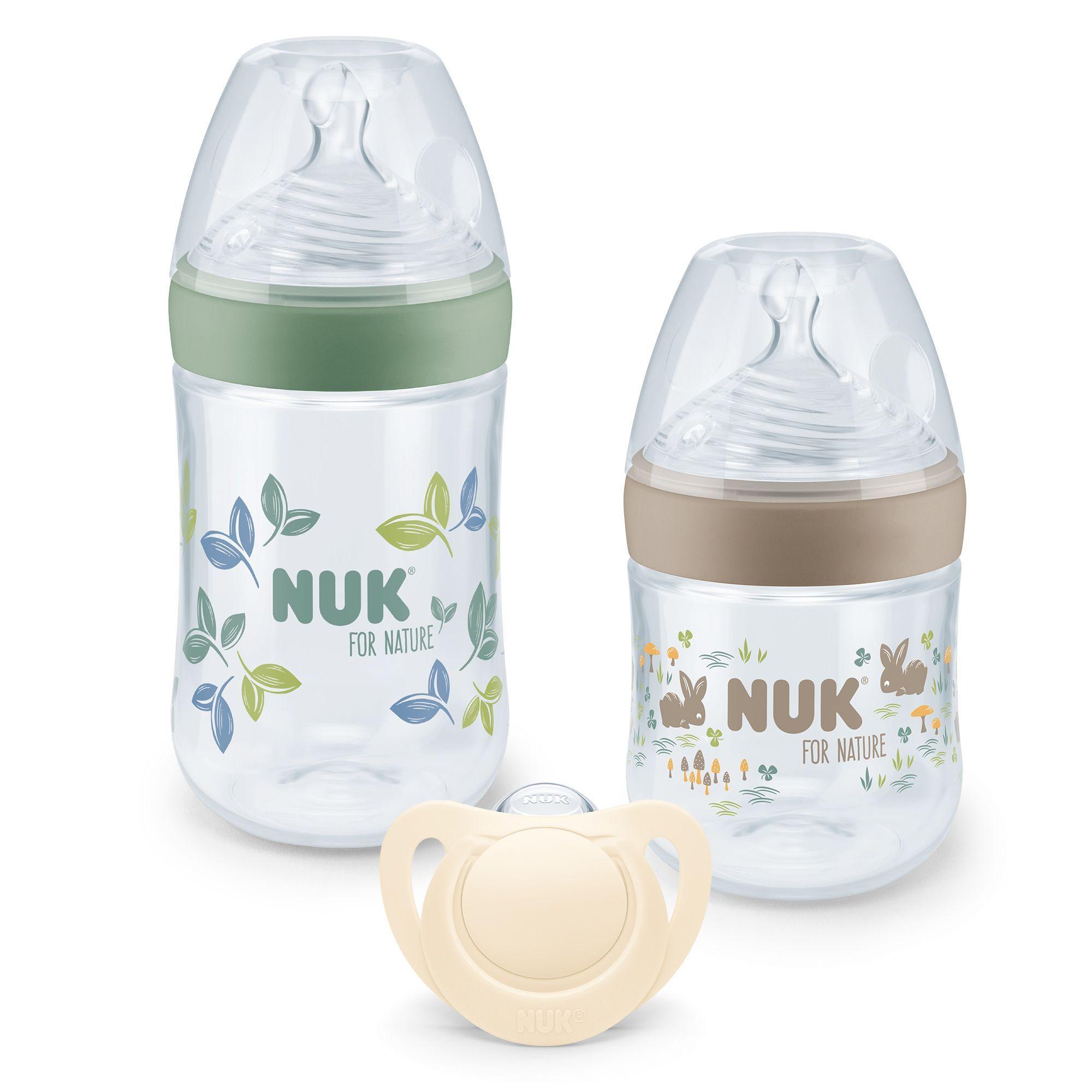Set mamaderas recién nacido Nuk For Nature-0