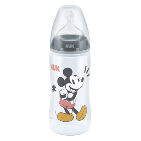Mamadera Mickey Mouse 300 ml Gris-0