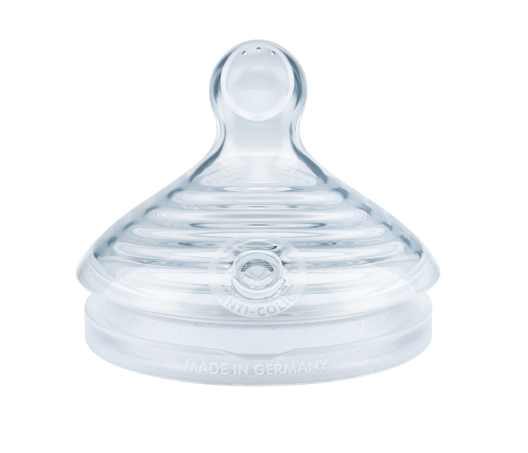 Tetina de silicona para mamaderas y vasos Nuk for Nature flujo bajo-1