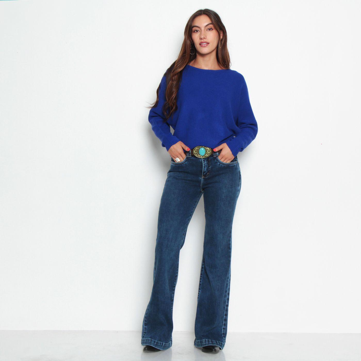 Sweater Manga Larga  Escote    Redondo-6