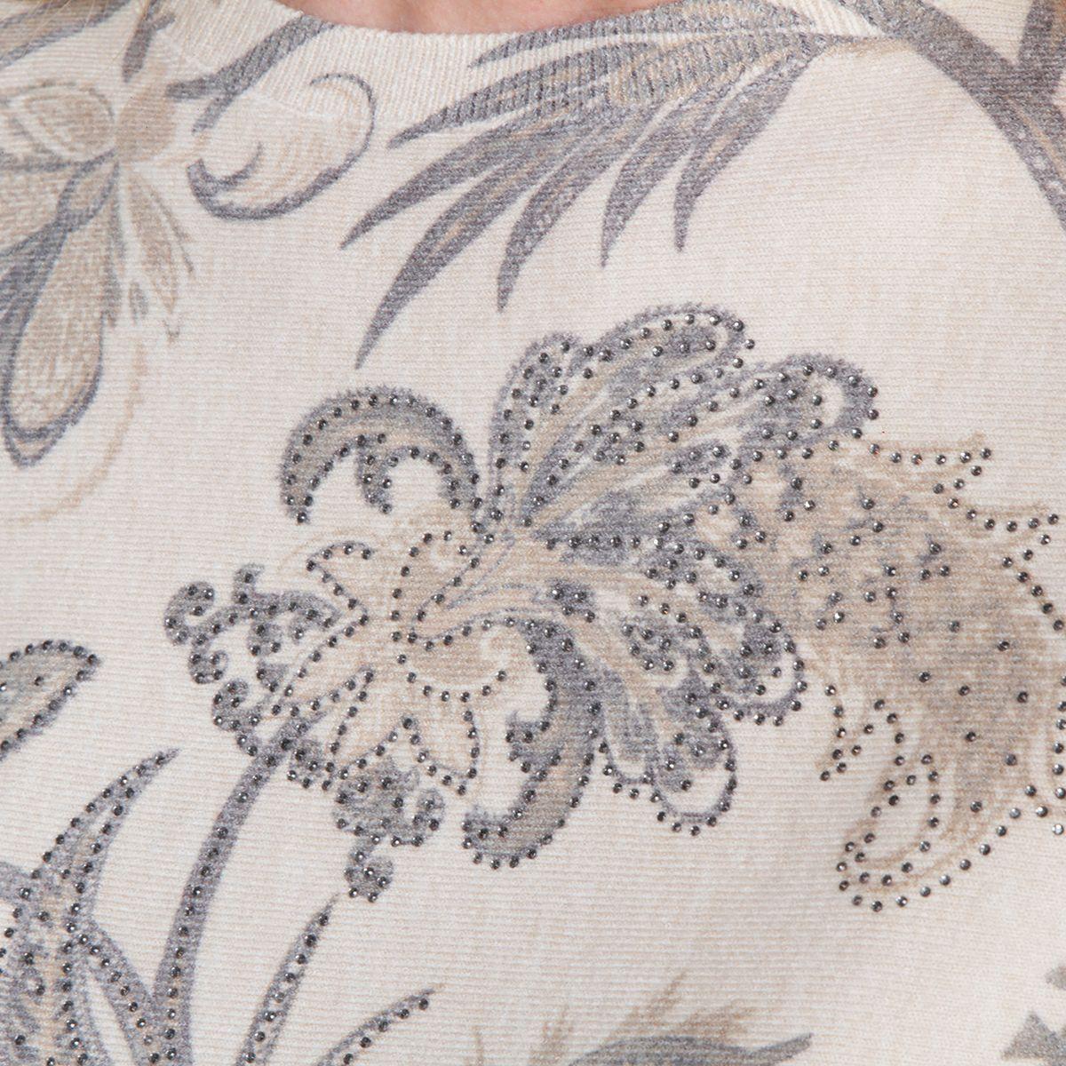 Sweater Manga Larga Sublimado Escote Redondo-1