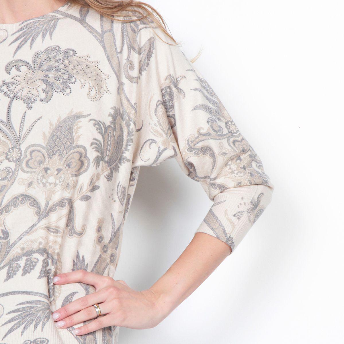 Sweater Manga Larga Sublimado Escote Redondo-3