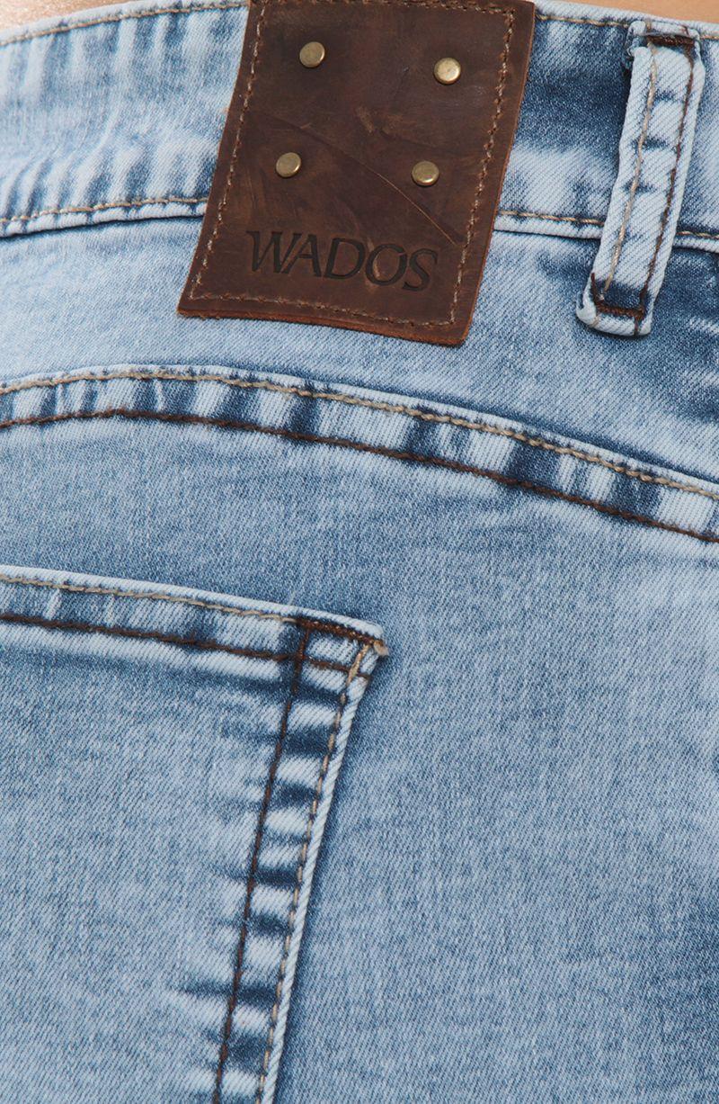 Jeans Tiro Medio Wide Pretina Basica 1 Boton-5
